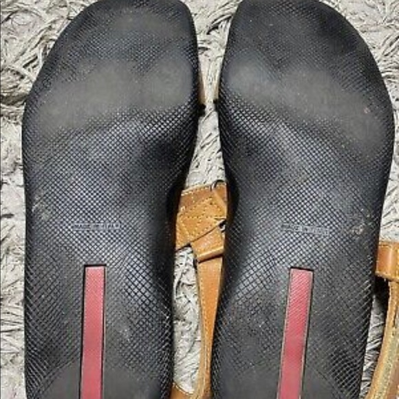 - PRADA Leather Open-Toe Adjustable Strap C Men's Sandals US. - Picture 5 of 7